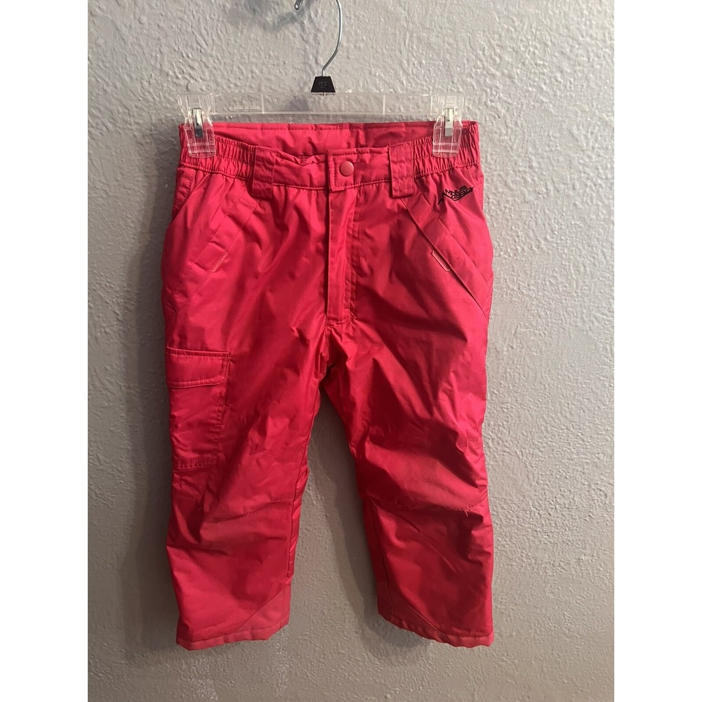 Minus Zero  Girls 6X Snow Pant‎ Pink Water Resistant Snow Ski Sled